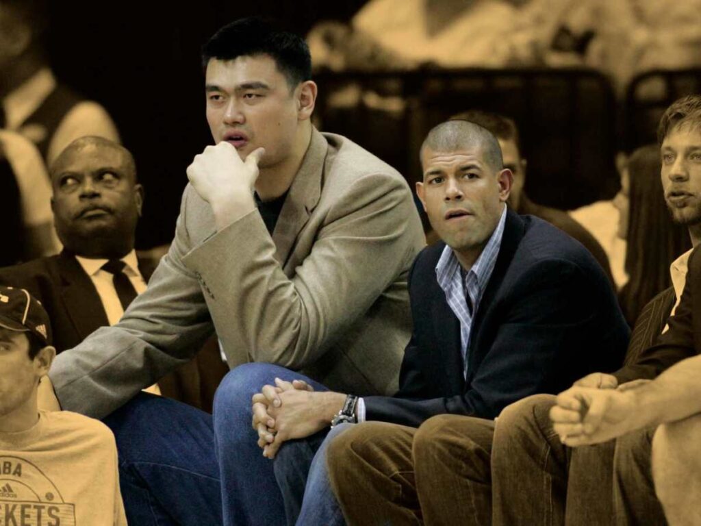 前NBA球员巴蒂尔谈姚明趣事