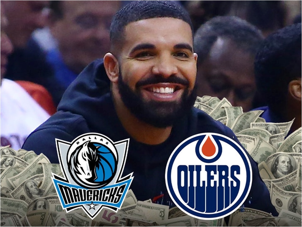 Drake押注独行侠夺冠