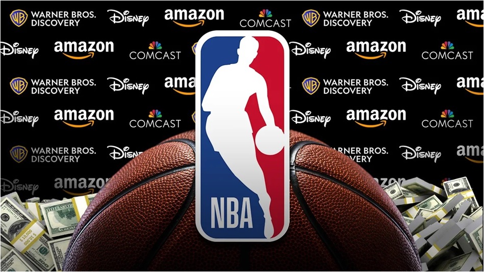 NBA与三家公司达成新转播协议