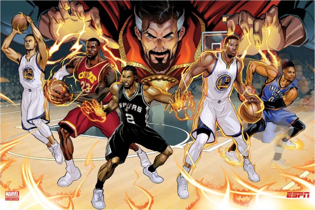 NBA与漫威工作室正式合作