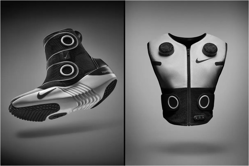 詹姆斯秀出Nike高科技新品